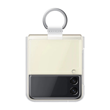 Samsung Clear Cover with Ring for Galaxy Flip3 - Transparent Clear